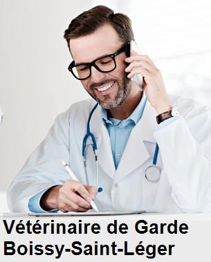 Urgence vétérinaire de garde à Boissy-Saint-Léger () aujourd'hui pour urgence 24h/24h et 7j/7j, jours fériés, nuit et dimanche.