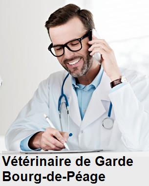 Urgence vétérinaire de garde à Bourg-de-Péage () aujourd'hui pour urgence 24h/24h et 7j/7j, jours fériés, nuit et dimanche.
