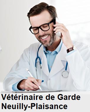 Urgence vétérinaire de garde à Neuilly-Plaisance () aujourd'hui pour urgence 24h/24h et 7j/7j, jours fériés, nuit et dimanche.